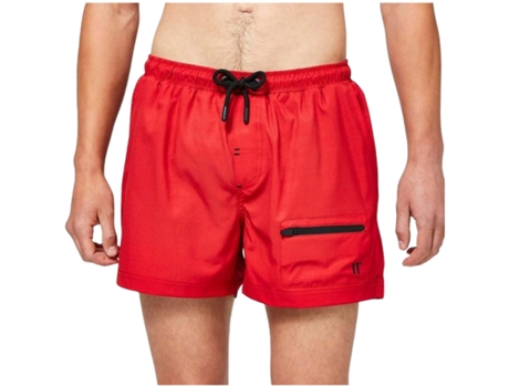 Bañador Zip Pocket Swim Shorts - Goji Berry Red 11 DEGREES M
