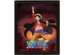 Póster 3D PYRAMID One Piece - Luffy into 5th Gear (23.5 x 28.5 cm)