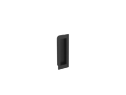 Tirador Empotrado De Zamac Distancia Entre Ejes 96mm Barniz Negro Mate Pack De 25