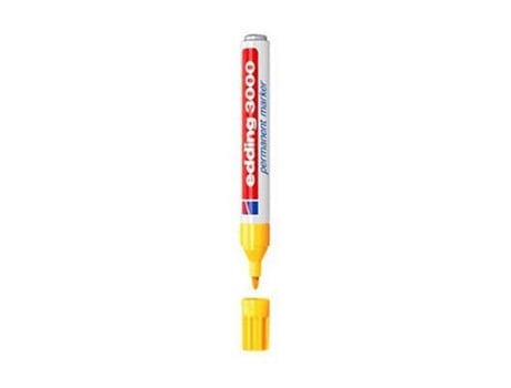 Marcador Grosso Edding 3000 Amarelo