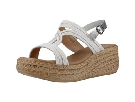 Zapatos Cordão de Mujer PORRONET Tecido Blanco (39)