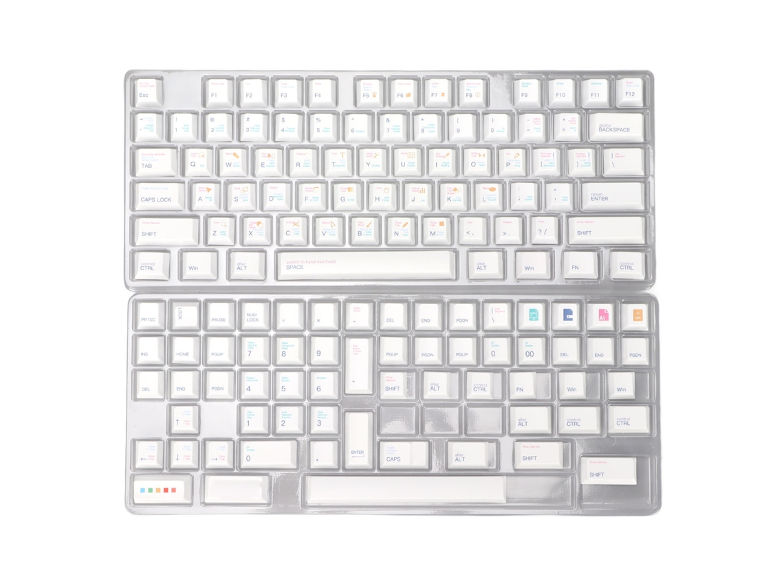 Conjunto De 136 Teclas Pbt Para Teclado Mecánico