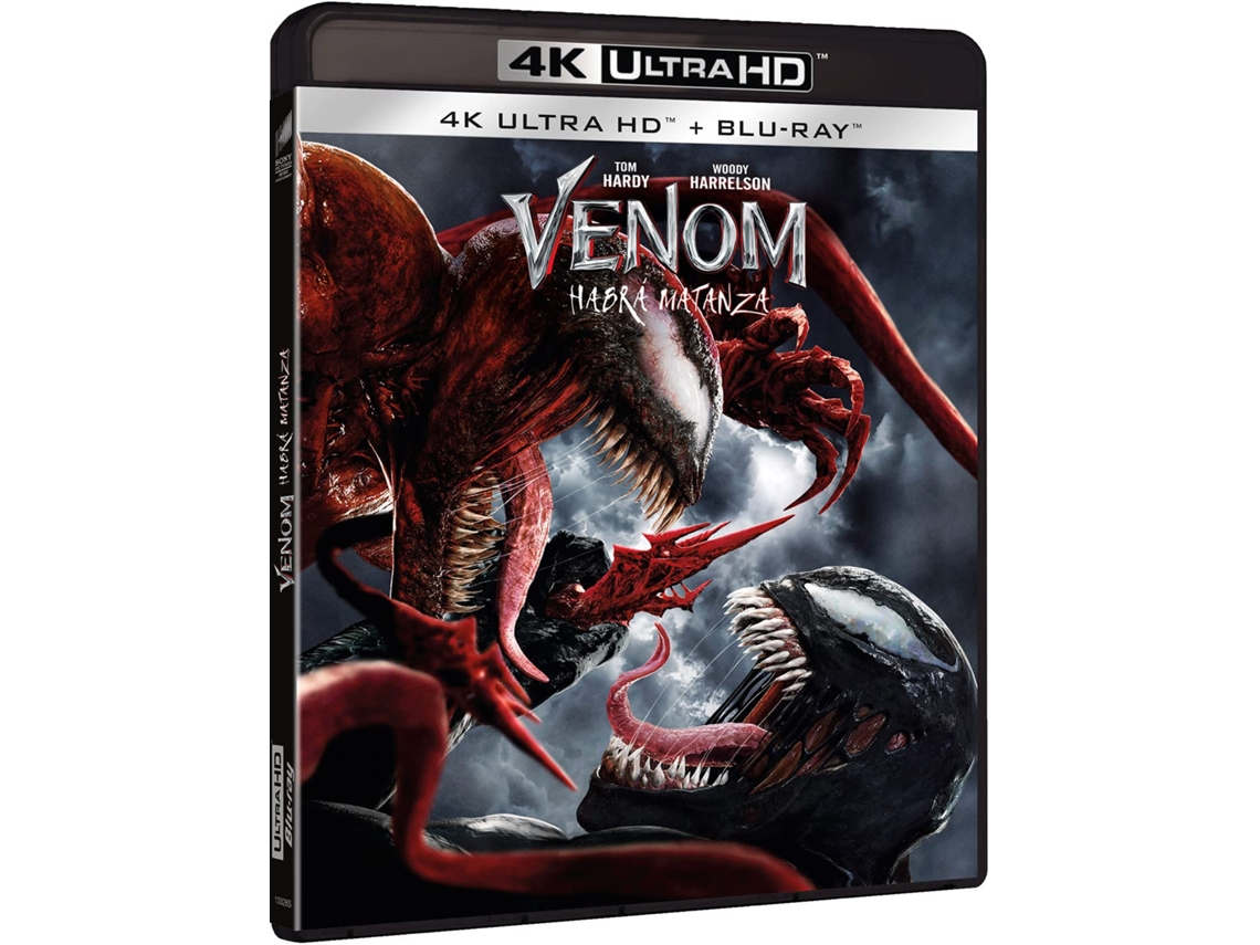 Blu Ray Venom: Let There Be Carnage 4K Ultra Hd - Venom 2: Habrá Matanza