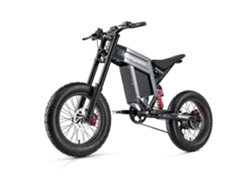 Bicicleta eléctrica SHENGMILO S900 para adultos, motor de 1500 W, batería de 60 V 30 Ah, neumáticos todoterreno de 20 pulgadas de ancho.