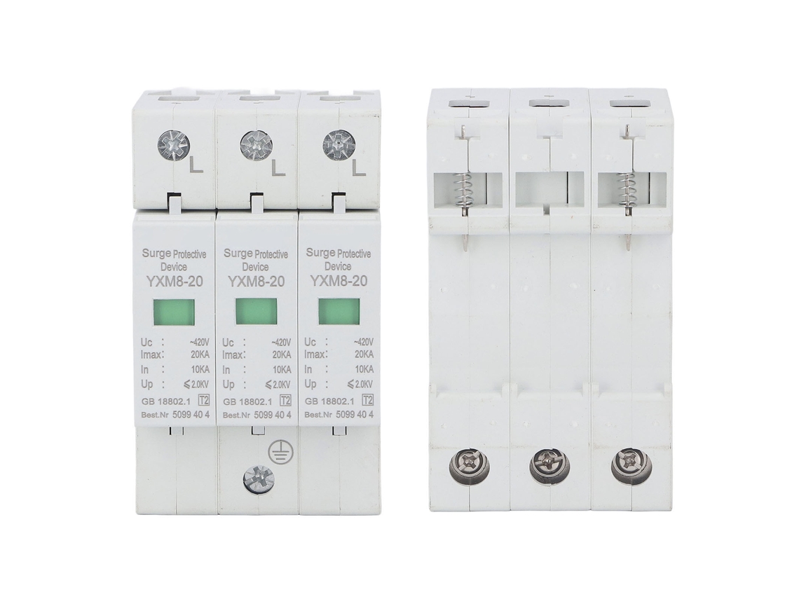 2026dz-protector De Sobrecarga 3 Fases Con Protección Contra Rayos Dispositivo Protector Para Hogar 420v
