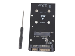 Adaptador Msata Para Sata Iii 6gbps Para Ssd De Desktop, Conversor De Interface De Armazenamento Em Massa
