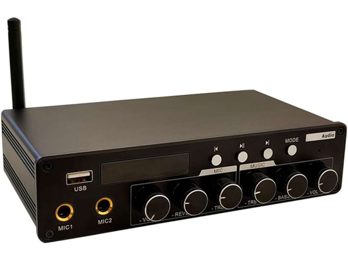 Placa Amplificadora Digital As200 Bluetooth 5.1 De 200 W, Módulo Ktv, Placa Amplificadora De Potencia