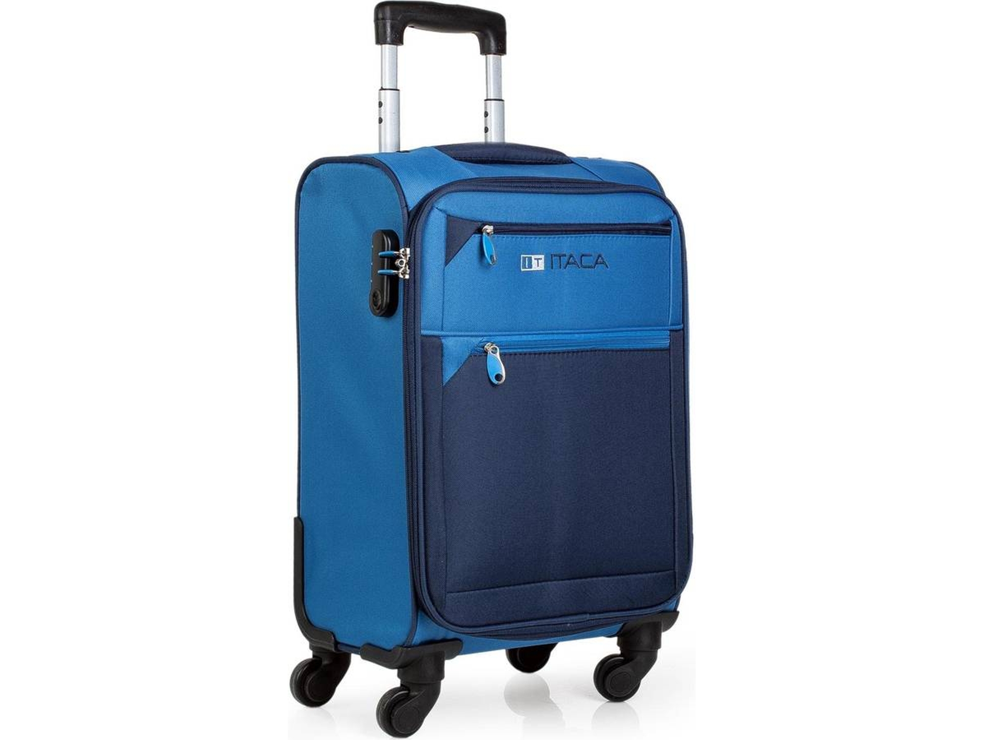 Maleta de Cabina ITACA Eva Extensible Azul (30 L)