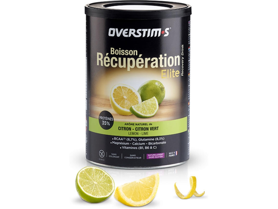 Suplemento Alimentar OVERSTIMS Boisson De Recuperation Elite (420 Gr - Lima-Limón)