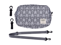 Bolsa Lateral Para Cochecito De Gran Capacidad Con Múltiples Bolsillos Para Viajes Cortos.