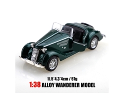 Modelo De Coche De Metal Fundido A Presión A Escala 1/38, Coche De Juguete Realista