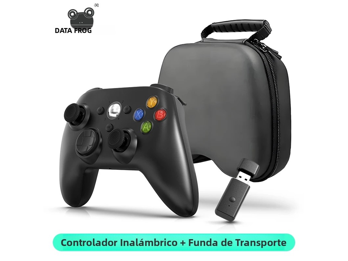 Controlador De Juego, Admite Vibración Dual Y Función De Disparo Rápido, Incluye Baterías.