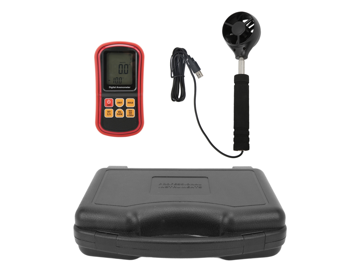 Anemómetro Digital 8909 Medidor De Velocidad Del Viento Preciso Para Navegación, Pesca Y Senderismo.