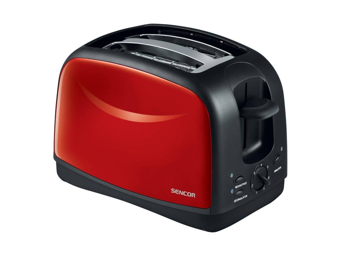 Sencor Sts 2652Rd Mini Horno 2 Rebanadas 850 W Negro Rojo