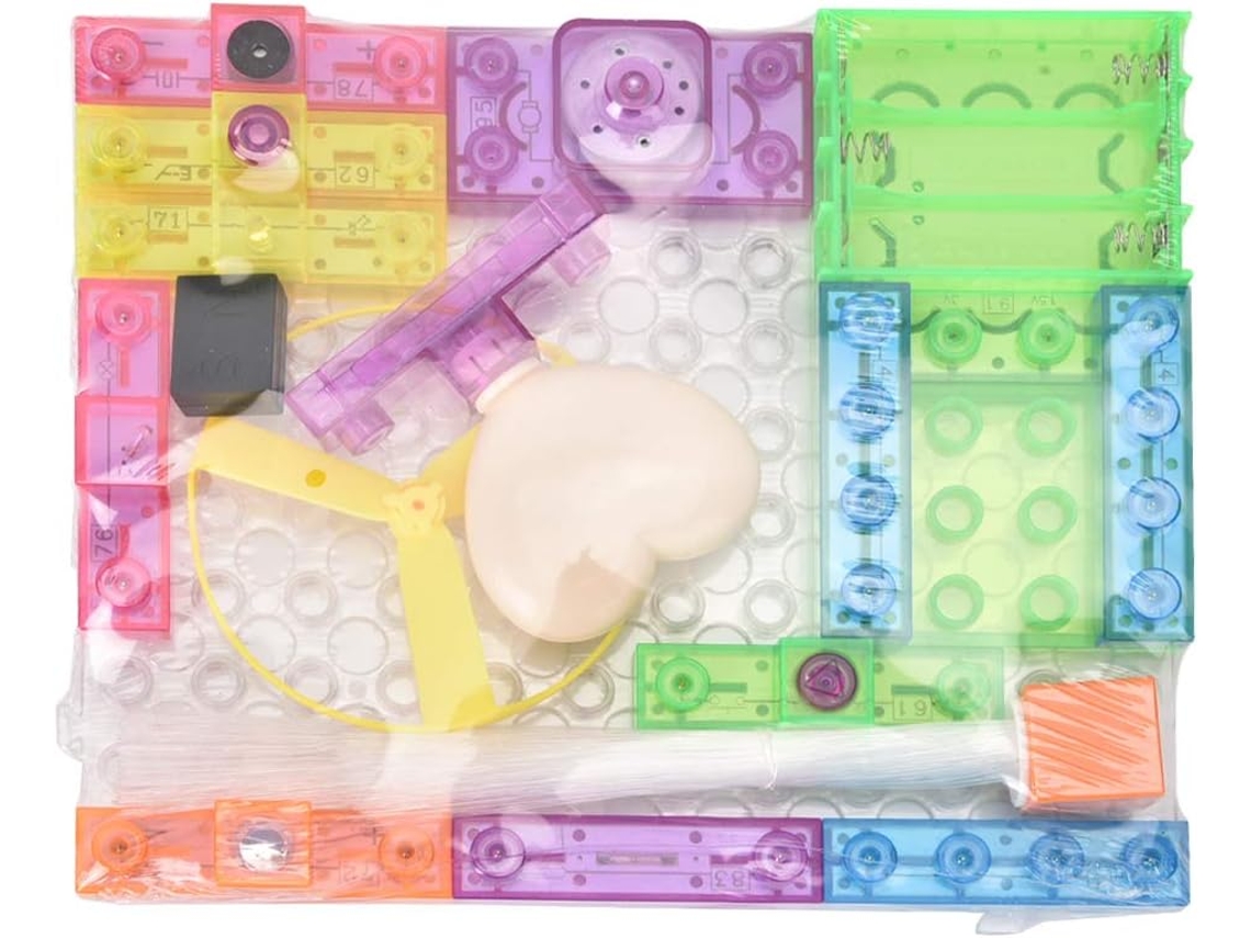 Bloques de circuitos eléctricos 59 Proyectos infantiles Juguetes educativos para niños. CHABERLU