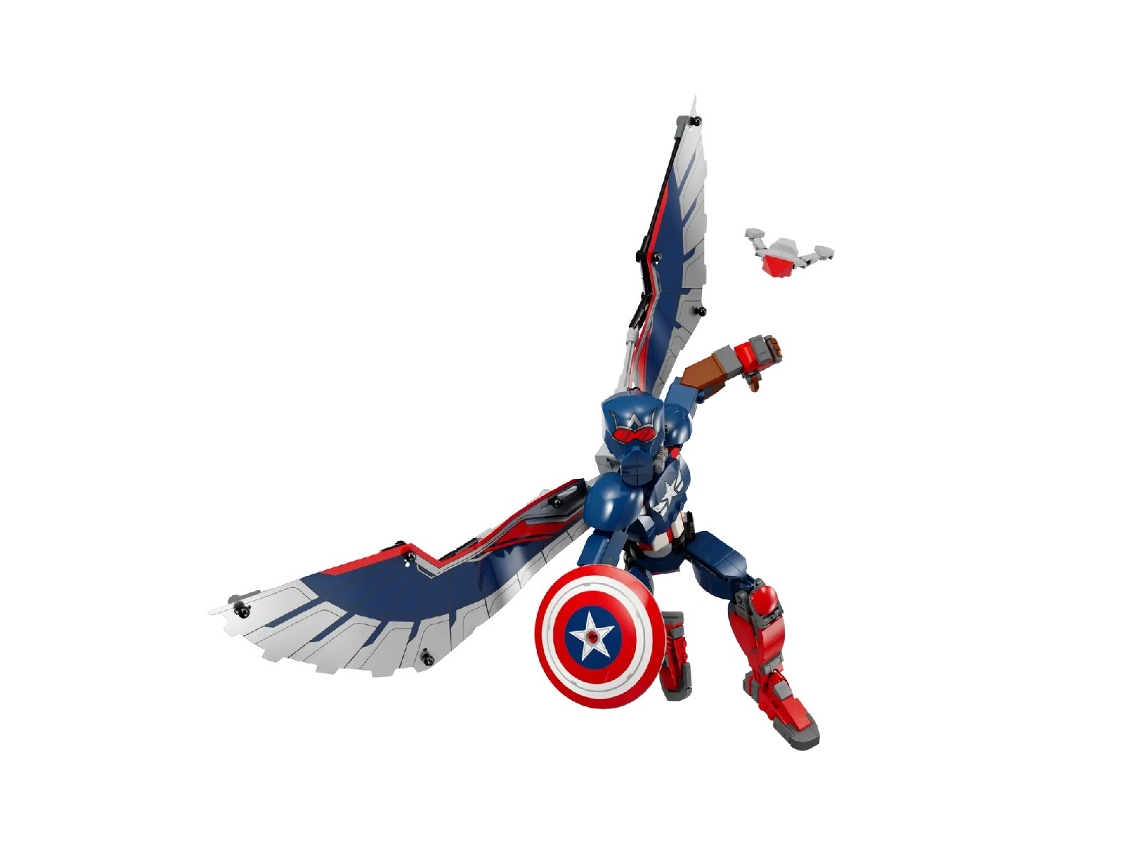 LEGO Marvel Figura de Construção do Novo Capitão América - 76296