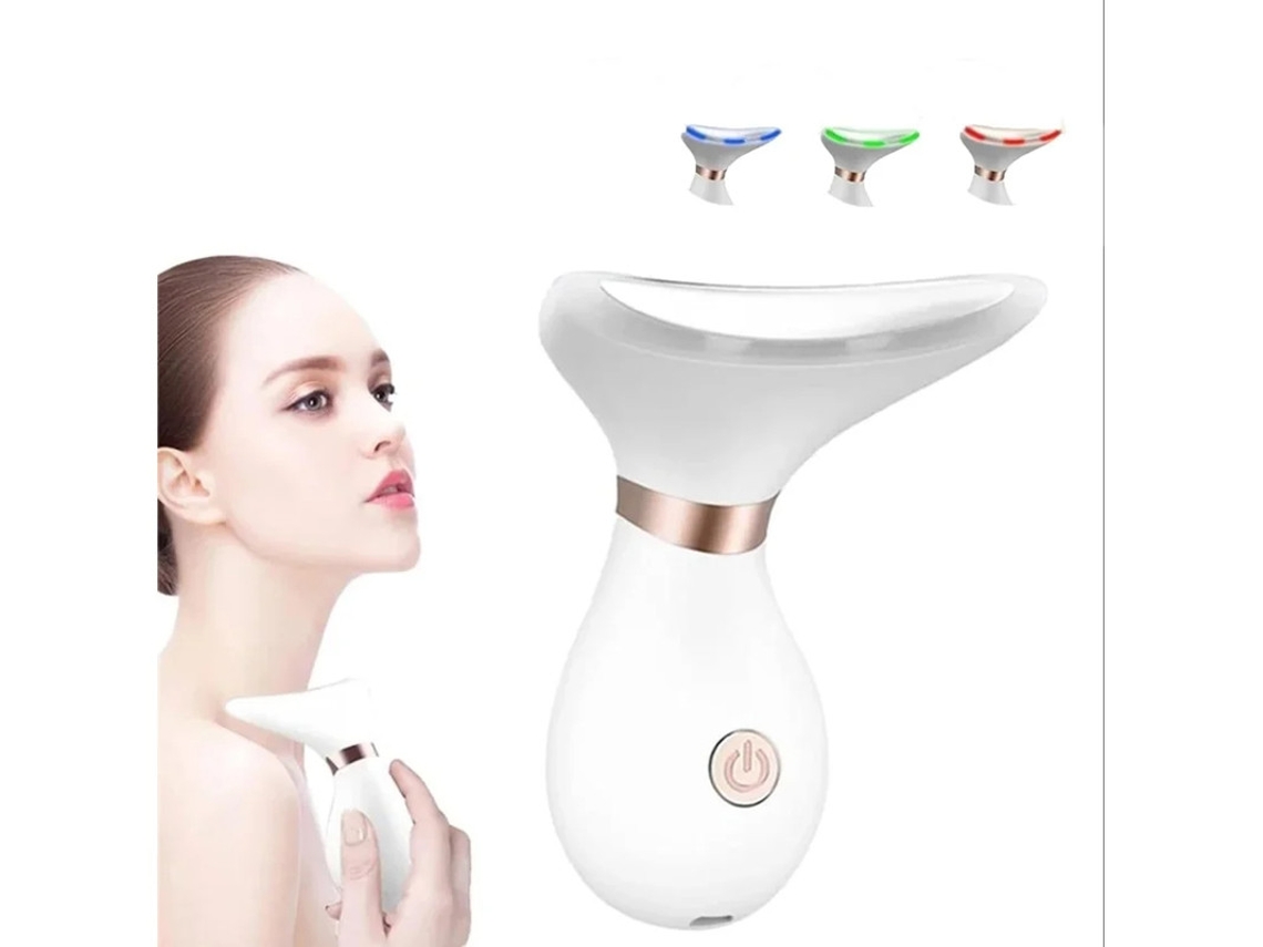 Máquina de masaje facial y de cuello, herramienta de lifting facial, masajeador de cuello, herramientas para el cuidado de la piel de 3 Yizhood