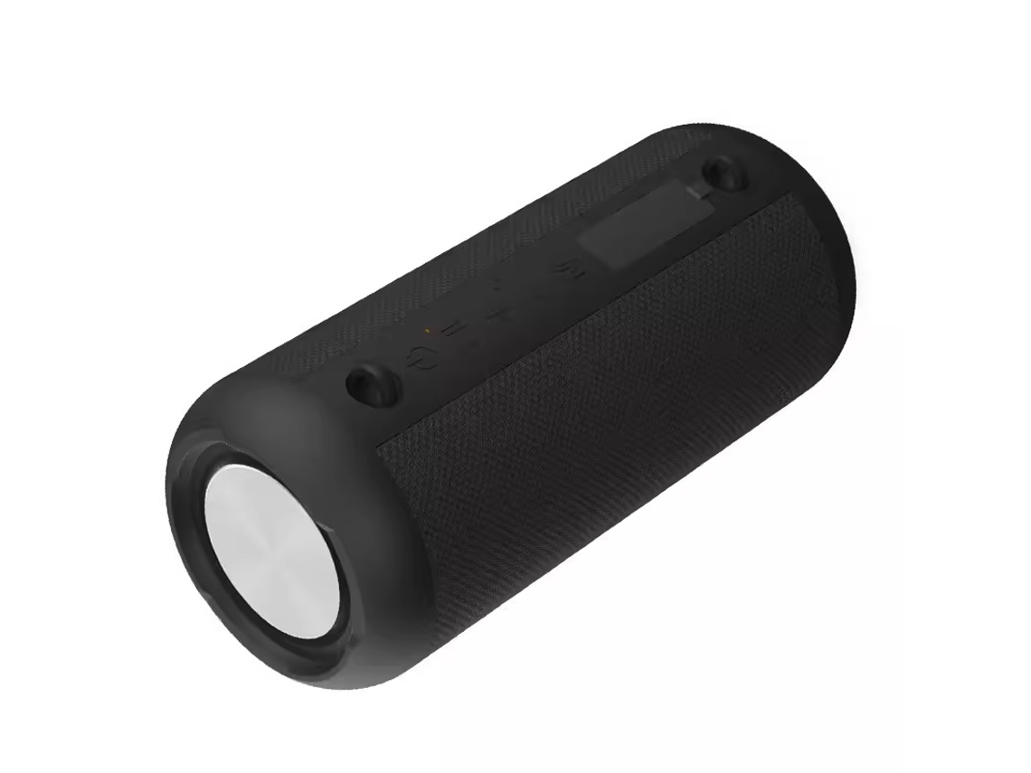 Altavoz Bluetooth portátil Mdug, subwoofer impermeable, altavoz estéreo inalámbrico, negro