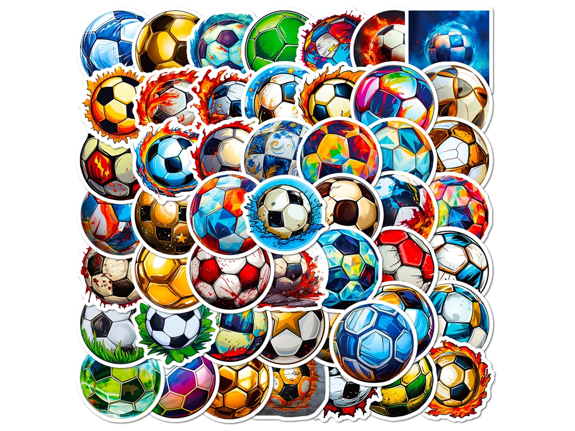 50 pegatinas de fútbol