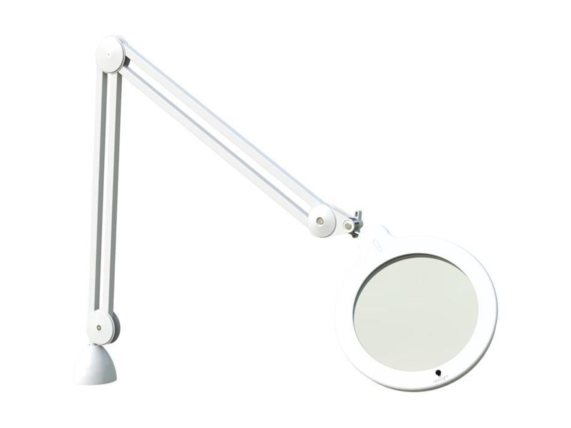 Lámpara con lupa MAG Lamp XL - Luz diurna - Blanca - 17,7 cm - 3 dioptrías - 2 niveles de brillo