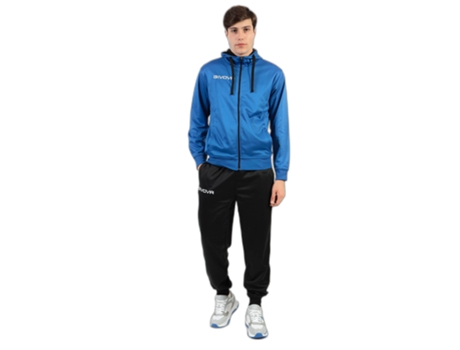 Chaqueta para Hombre GIVOVA (M - Lana - Azul)