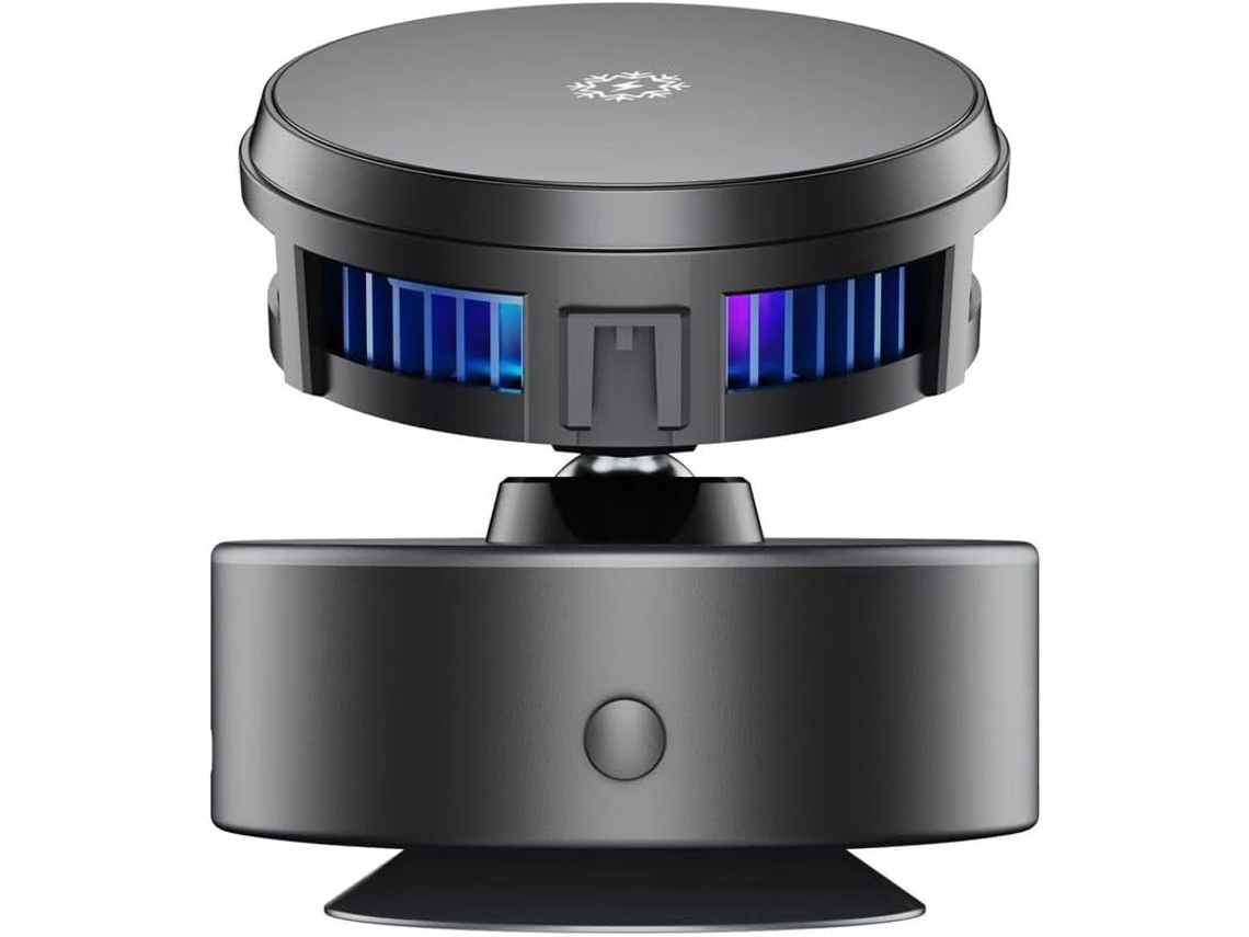 Soporte Magnético Para Teléfono De Coche Con Sistema De Refrigeración, Cargador Inalámbrico De 15 W Y Gps Universal.