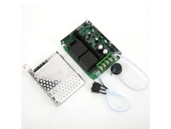 Controlador De Velocidad Para Motor De Cc De 10v-50v 40a Con Control Reversible Pwm Y Regulador.
