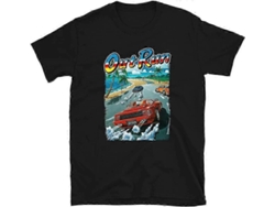Mod.4 Arcade Out Run Outrun Videojuego Juego Retro Vintage 80s Console Gaming 8-bits Driving Gamer Camiseta Retro Material De Moda