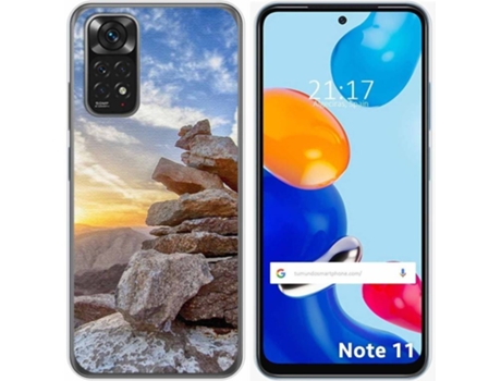 Carcasa Xiaomi Redmi Note 11 TUMUNDOSMARTPHONE Dibujos Sunset Multicolor