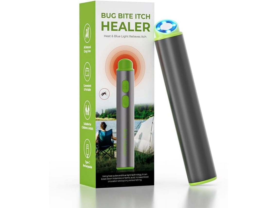 Repelente De Mosquitos Recargable Por Usb, Sin Productos Químicos, De Tamaño Mini, Reduce La Hinchazón Y Las Molestias En La Piel.