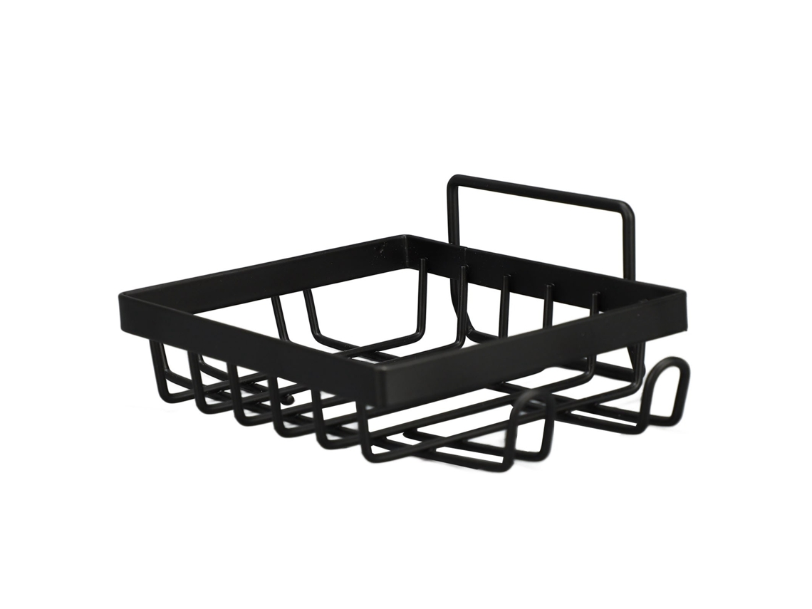 Estante Metálico Para Ducha Con Soporte Adhesivo Para Pared, Antideformación, Organizador Para Baño, Aseo Y Ahorro De Espacio.