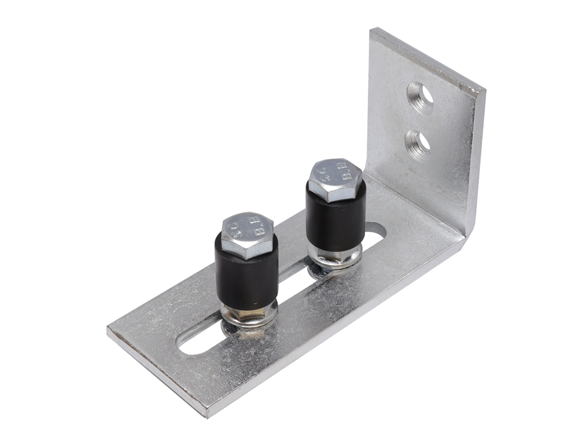 Guía de Pared Galvanizada para Puerta Corredera Por Pieza WOVAR