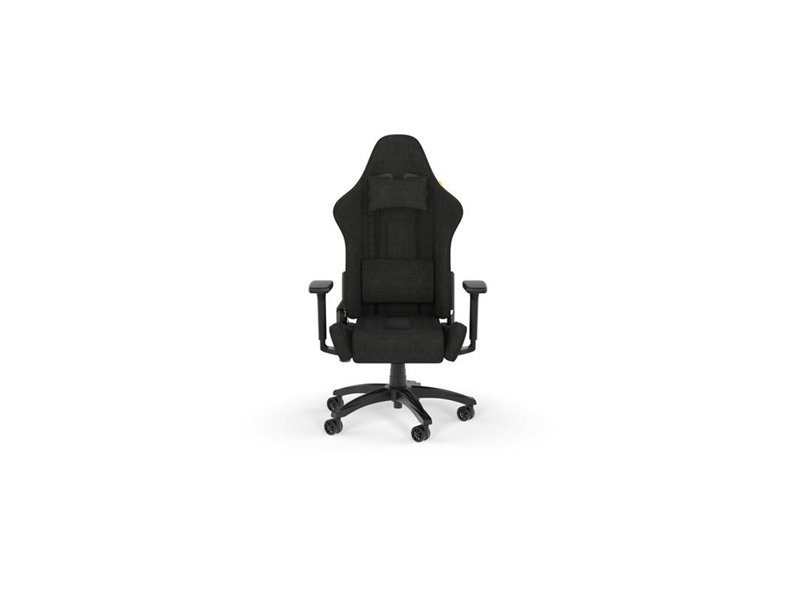 Silla para juegos CORSAIR Tc100 Relaxed Fabric Noir