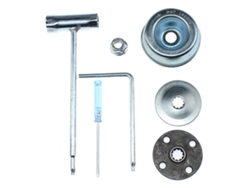 Kit de fijación de cuchillas para Stihl FS160, FS180, FS220, FS260, FS280, FS290, FS300, FS310, FS350, FS360, FS380, FS400, FS410, FS450, FS460, FS480 y FS490.