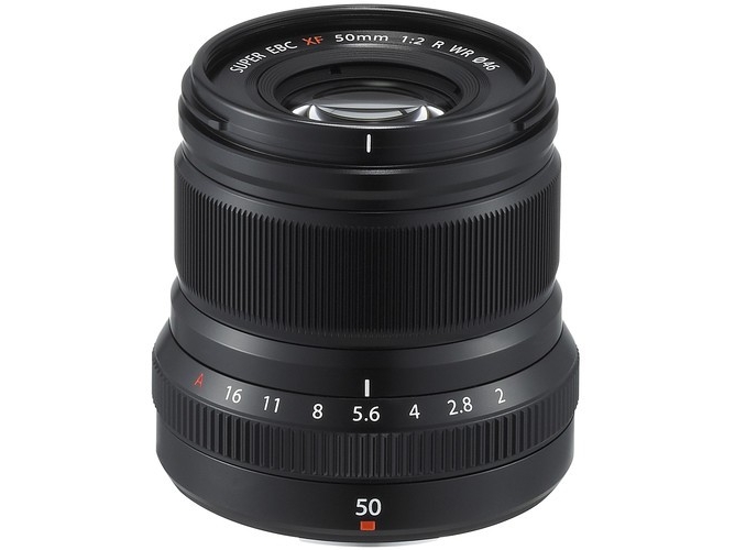 Objetivo FUJIFILM XF 50mm F2 R WR Negro (Negro - Encaje: Fujifilm X Mount - Apertura: f/2 - f/16)