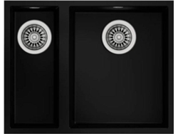 Fregadero TEKA Square 2C 560 TG (44 x 56 x 20 cm - Bajo Encimera - Tegranito Negro)