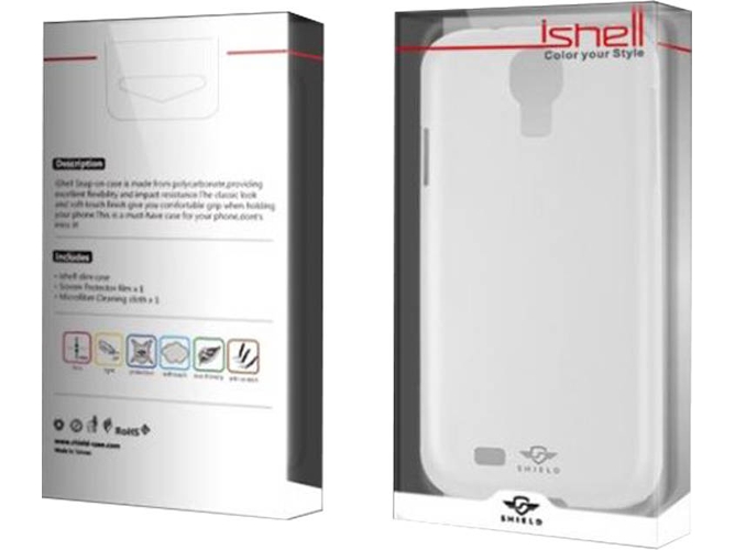 Carcasa Samsung Galaxy S4 BQ CS-SAM-S4-WH Blanco