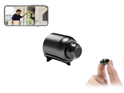 Mini cámara de seguridad magnética para exteriores, mini cámara de seguridad magnética, cámara de seguridad (negro) CHRONUS