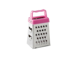 Rallador De Queso De Acero Inoxidable Con 4 Lados Multifuncional Para Verduras Y Frutas Herramienta De Cocina Mini Morado