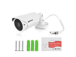 Cámara De Seguridad Cctv Kkmoon 1080p Cableada 2.0mp Visión Nocturna Infrarroja Lente 3.6mm Ángulo Ancho Para Dvr Analógico