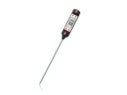Termómetro Digital De Acero Inoxidable Con Sonda Para Medir La Temperatura De La Carne Y Otros Alimentos En La Cocina.