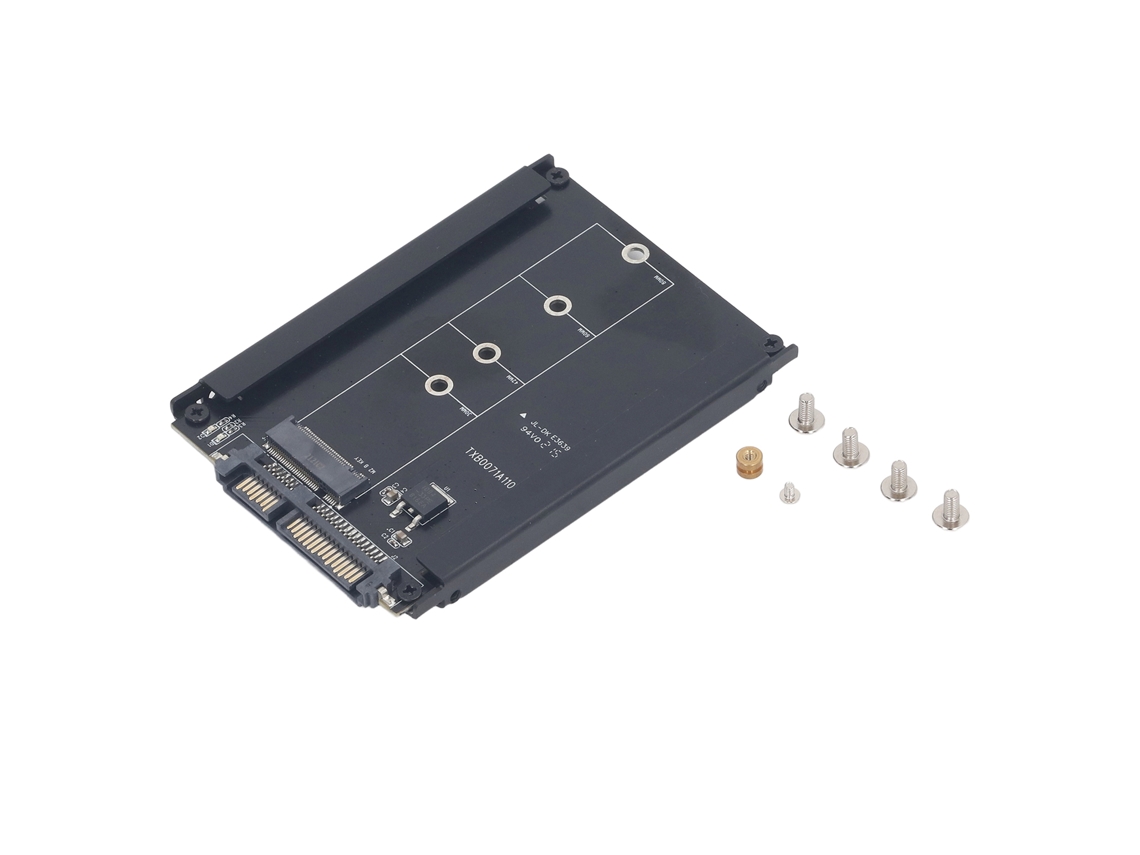 Tarjeta Adaptadora M.2 B Key A Sata3 6gbps De Alta Velocidad Extensión De Disco Duro De 2.5 Pulgadas