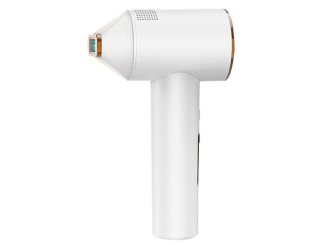 Dispositivo de depilación IPL para el hogar, dispositivo portátil de belleza con microcorriente para el rejuvenecimiento de la piel Yizhood (blanco)