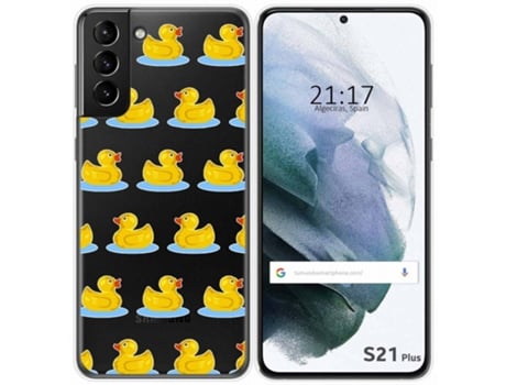 Carcasa Samsung Galaxy S21+ Plus 5G TUMUNDOSMARTPHONE Dibujos Transparente Multicolor