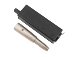 Vlrla-amplificador De Auriculares Convertidor Xlr A 3.5mm Amp 1 Portátil De Aluminio Para Actuaciones En Escenario
