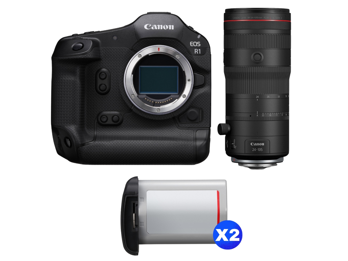 Canon Eos R1 + Rf 24-105mm F/2.8 L Is Usm Z + 2 Canon Lp-e19 + Ebook “20 Consejos Para Fotos Que Impactan”