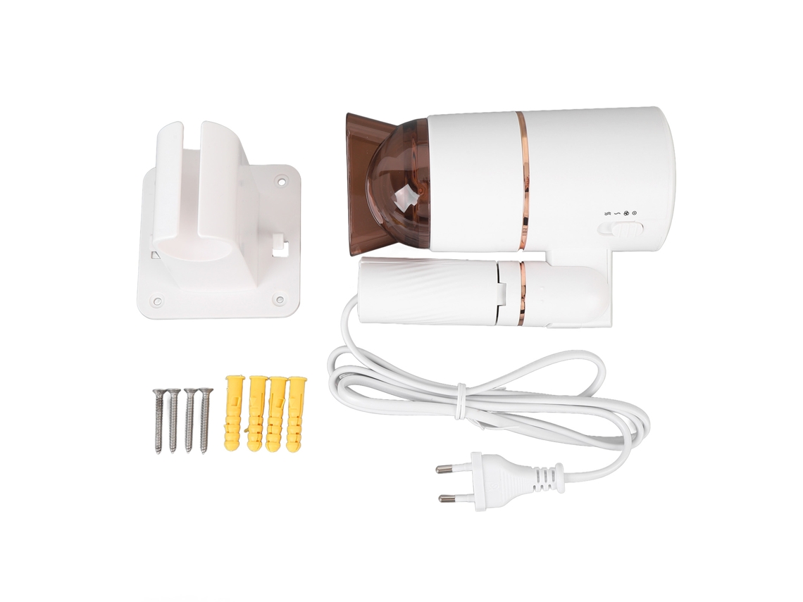 Secador De Pelo Iónico Con Mango Plegable Y Trípode, 3 Niveles De Calor, 220 V Ue