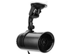 Calentador De Aire Automotriz 2 En 1 De 150 W Y 12 V Para Automóvil, Desempañador Y Descongelador Con Soporte.