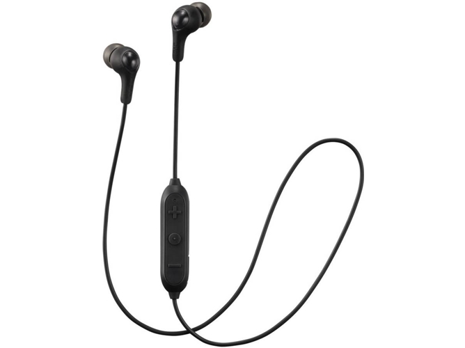 Auriculares Bluetooth JVC HA-FX9BT (In Ear - Micrófono - Negro)