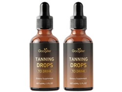 Gotas Autobronceadoras Orales Bebibles Para Bronceado Sin Sol, Hidratación Facial Y Corporal, 2 Unidades